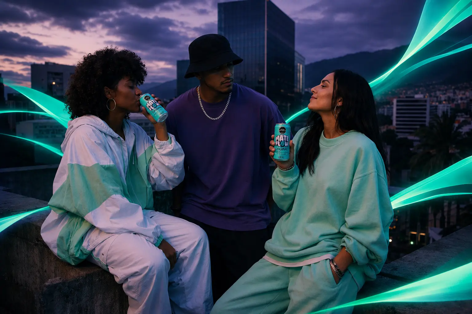Prueba la primera mate soda de Colombia: MATE FLOW Original 1 MATE FLOW Original experiencia